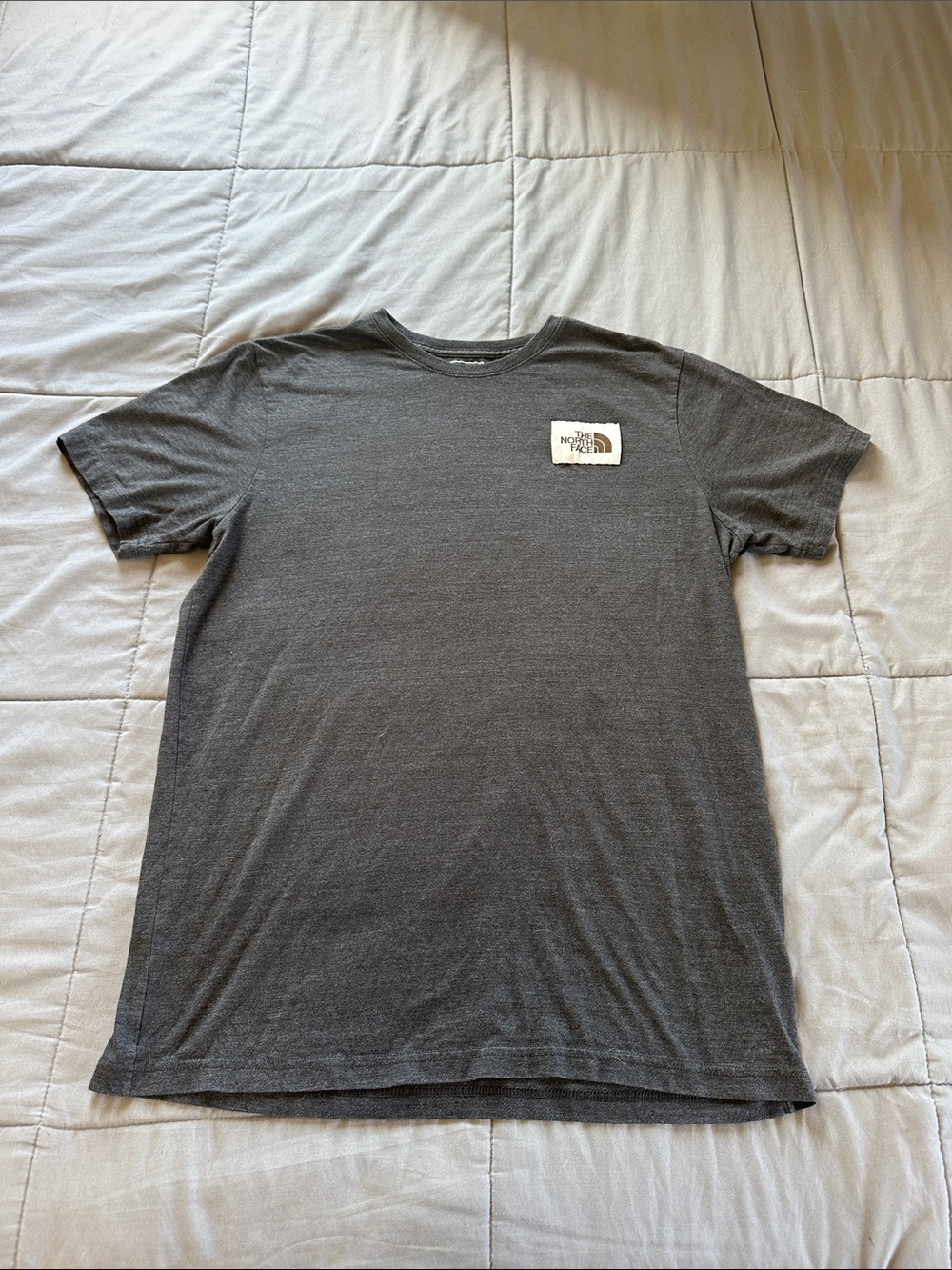 The North Face Men's Short Sleeve Tee - Charcoal Gray